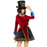 Костюм циркачки Leg Avenue Ringmaster Costume S, сукня, капелюх