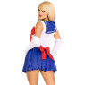 Еротичний костюм Сейлор Мун Leg Avenue Sexy Sailor M, сукня, рукавички, бант