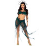 Еротичний костюм Медузи Горгони Leg Avenue Medusa Costume M, топ, спідниця, нарукавники, прикраси
