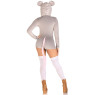 Комбінезон-костюм миші Leg Avenue Comfy Mouse S, з капюшоном