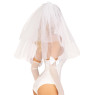 Фата нареченої Leg Avenue Tiered bridal veil O/S
