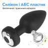 Анальна вібро-пробка Titrin з керуванням через смартфон, 10 режимів, діаметр 3.5 см
