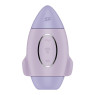 Вакуумний стимулятор з вібрацією Satisfyer Mission Control Violet, 2 незалежні мотори