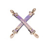 Набір Liebe Seele Pink G lossy 7шт Bondage Kit, фіксатори, нашийник з повідцем, кляп, флогер, маска