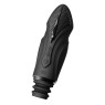 Компактна смарт секс-машина Zalo – Sesh Obsidian Black, 2 насадки, пульт ДК, кристал Swarovski