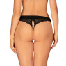 Трусики з доступом Obsessive Chemeris crotchless panties XL/2XL