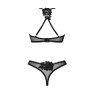 Комплект Obsessive Latinesa 2-шт set XL/2XL, бюстгальтер та трусики