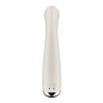 Вібратор з ротацією Satisfyer Spinning G-Spot 1 Beige, плоский майданчик для стимуляції точки G