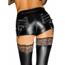 Шортики з мокрим ефектом Noir Handmade F138 Powerwetlook shorts, L