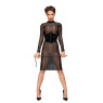 Сукня Noir Handmade F182 Classic dress made of elastic tulle - S