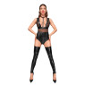 Боді Noir Handmade F183 Powerwetlook body - 3XL