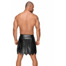 Чоловіча спідниця гладіатора Noir Handmade H053 Eco leather men's gladiator skirt - M