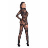 Бодістокінг Noir Handmade F237 Long tulle overall - M
