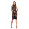 Сукня Noir Handmade F240 Midi tulle dress with velvet straps - XXL