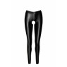 Легінси Noir Handmade F304 Taboo wetlook leggings with open crotch and bum - S
