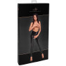 Легінси Noir Handmade F304 Taboo wetlook leggings with open crotch and bum - XXL