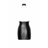 Сукня Noir Handmade F311 Eros mini halter dress of flocked mesh and wetlook - XL