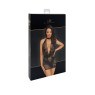 Сукня Noir Handmade F313 Mythos mini flocked mesh dress with jewelry rhinestone chain - L