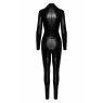 Комбінезон Noir Handmade F319 Caged wetlook catsuit with zippers and ring - XL