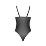 Боді Passion KERRIA BODY black, L/XL, з високими вирізами та верхом балконет