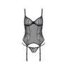 Корсет Passion LEAFA CORSET black L/XL - ECO Passion