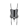 Корсет Passion LEAFA CORSET black XXL/XXXL - ECO Passion