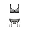 Комплект Passion LEAFA SET black S/M - ECO Passion