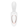 Вагінально-кліторальний вібратор Satisfyer G for Goddess 1 White, 2 мотори