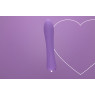 Вібратор з підігрівом FairyGasm WowGenie violet, підігрів до 42 °C