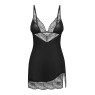 Пеньюар і трусики Obsessive Lobellis chemise & thong XL/2XL
