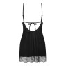 Пеньюар і трусики Obsessive Lobellis chemise & thong XL/2XL