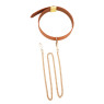 Повідець LOCKINK Tied Collar with Leash Set - Brown
