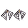 Затискачі для сосків з легкої підвіскою LOCKINK Adjustable Nipple Clamps with Light Pendant - Grey