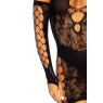 Мінісукня Leg Avenue Mini dress and matching gloves Black One Size