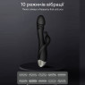 Вібратор-кролик Bliss Vibe з вусиками, 10 частот вібрацій, рожевий, 21 см