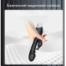 Вібратор-кролик Bliss Vibe з вусиками, 10 частот вібрацій, рожевий, 21 см