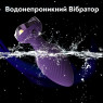 Анальна вібро-пробка Rose Butt на пульті із золотою трояндою, 10 режимів, фіолетовий, діаметр 3.5 см