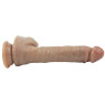 Вібратор телескопічний Boni з підігрівом, вверх-вниз на 2.5 см, 10 режимів вібрації, 22.5 см