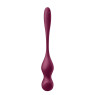 Смарт-вагінальні кульки з вібрацією Satisfyer Love Birds Vary Connect App, змінювана маса, пульт ДК
