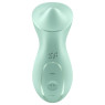 Вібратор для клітора з перлинною стимуляцією Satisfyer Exciterrr Mint, 2 незалежні мотори