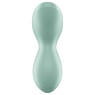 Вібратор для клітора з перлинною стимуляцією Satisfyer Exciterrr Mint, 2 незалежні мотори