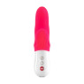 Вібратор-кролик Fun Factory MISS BI pink/white, 2 незалежні мотори, діаметр 4,2 см