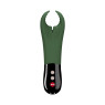 Вібратор для пеніса Fun Factory MANTA moss green/black, підходить для парних ігор