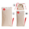 Сумка для секс-іграшок Fun Factory TOYBAG M, золотиста, на блискавці, 25x12 см 