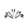 Набір кілець з кігтями Master Series Five-Piece Sensation Claw Rings - Silver