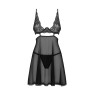 Бебі-дол Obsessive Nutris babydoll & thong XS/S