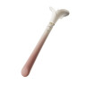 Розкішний вібромасажер Zalo – Calla Blossom Pink, двосторонній, 2 мотори