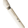 Розкішний вібромасажер Zalo – Calla Ivory White, двосторонній, 2 мотори