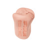 Мастурбатор-вагіна + попка Alive Lola Super Realistic Masturbator L Flesh, два канали, реалістик