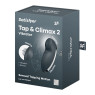 Вібростимулятор-пульсатор Satisfyer Tap & Climax 2 Grey